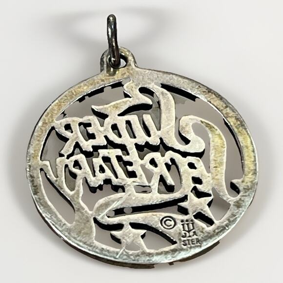 VTG James Avery Sterling Silver SUPER SECRETARY Pendant Charm 3.2g Rare Retired - Picture 2 of 9